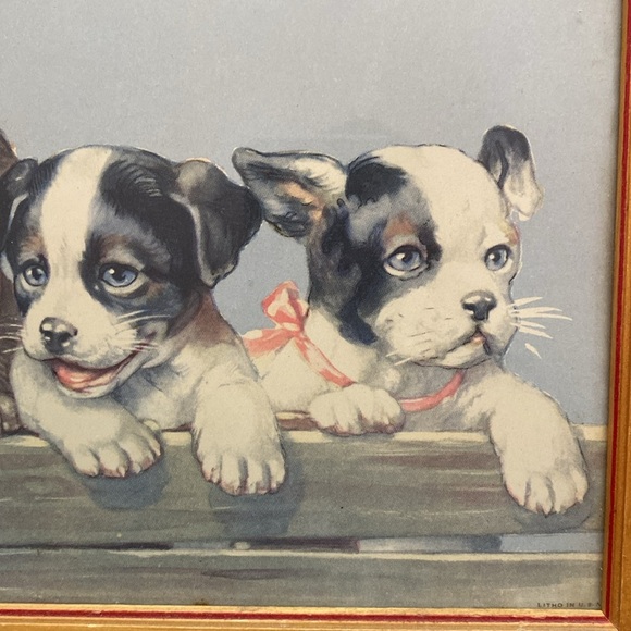 Vintage Puppy Dog Trio. - Picture 4 of 14